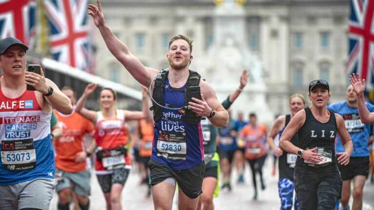 Marathon runner