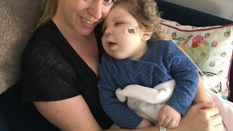Photo of Lorna and her daughter Essie